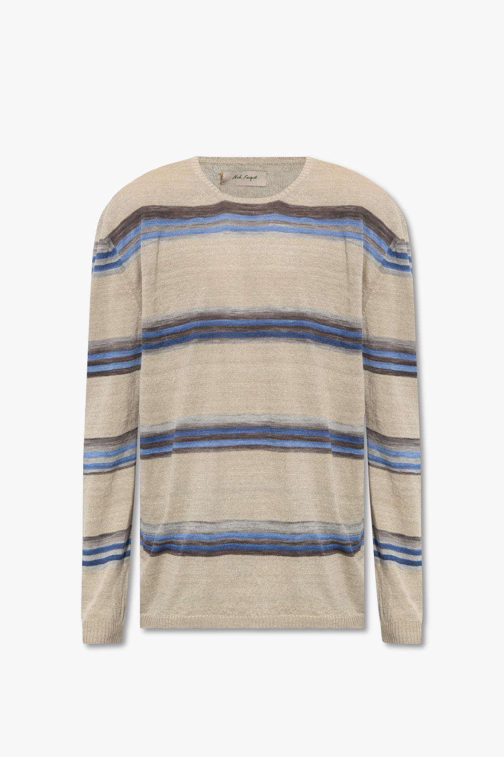 Nick Fouquet Striped linen sweater | Men's Clothing | Vitkac